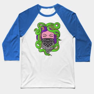 Madame Medusa Pulp Comics Baseball T-Shirt